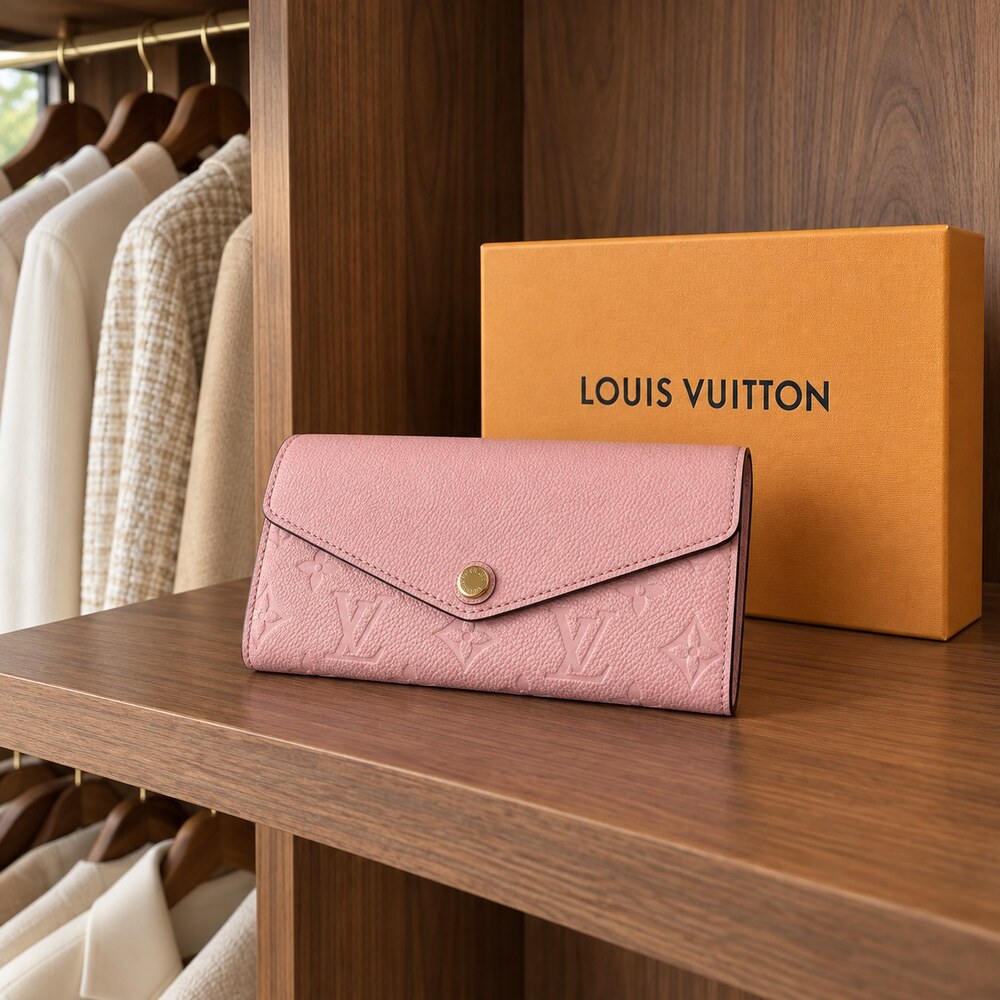 Louis Vuitton Sarah Wallet in Monogram Empreinte Leather - Picture 4 of 6